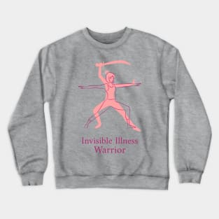 Invisible Illness Warrior Crewneck Sweatshirt